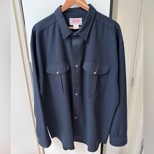 XXL Filson wool shirt Style 865 navy blue